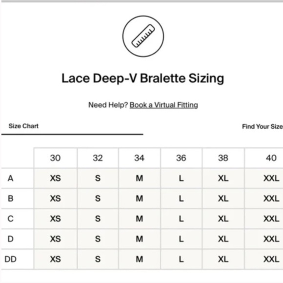 Knix Lace Deep V-neck Bralette Sz L Deep Purple - Picture 7 of 7